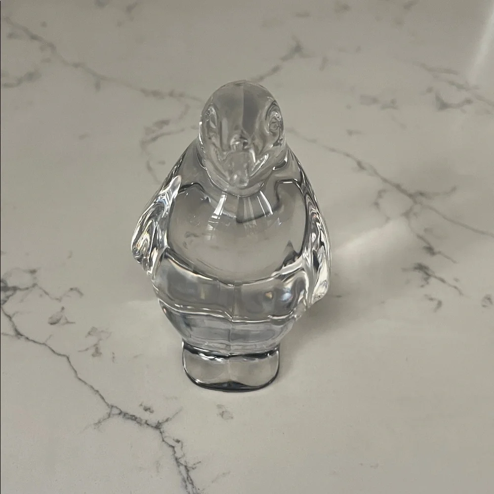 Villeroy & Boch Clear Glass Penguin Figurine - Picture 2 of 2